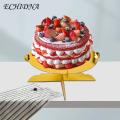 Cake Stand Easy Installation Stylish Practical Single Layer Round Cupcake Stand Perfect for Parties Events Sturdy Cupcake Holder. 
