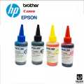 Universal Refill cartridge Ink Epson L130 ink Lexmark Ink Dye CISS ink Cyan, Magenta, Yellow, Black Colors 100ML For Epson, Canon, HP, Brother Cartridge refill ink Inkjet printer Ink. 