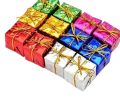 Christmas 12pcs Mini Gift Box Hanging Ornaments Decoration Set - Xmas Tree Square Gift Box Decoration Items - Christmas Decoration (12 Pcs). 