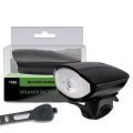 2-in-1 Rechargeable Bicycle Light With Horn Bike Horn Speaker Single Light LED Front Light Bicycle Horn Bicycle Lights Bicycle Parts Bicycle Accessories Bicycle Part. 