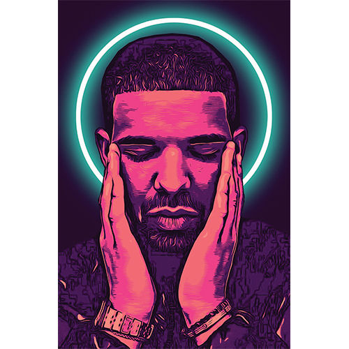 Drake  Wall Poster / size 18x12 inches / posters / IMG 31.1/ room décor posters