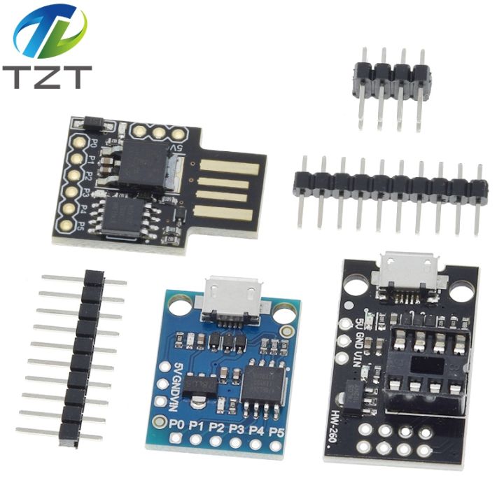 Digispakr Module Blue Black Tiny85 Digispark Kickstarter Development Board Attiny85 ...