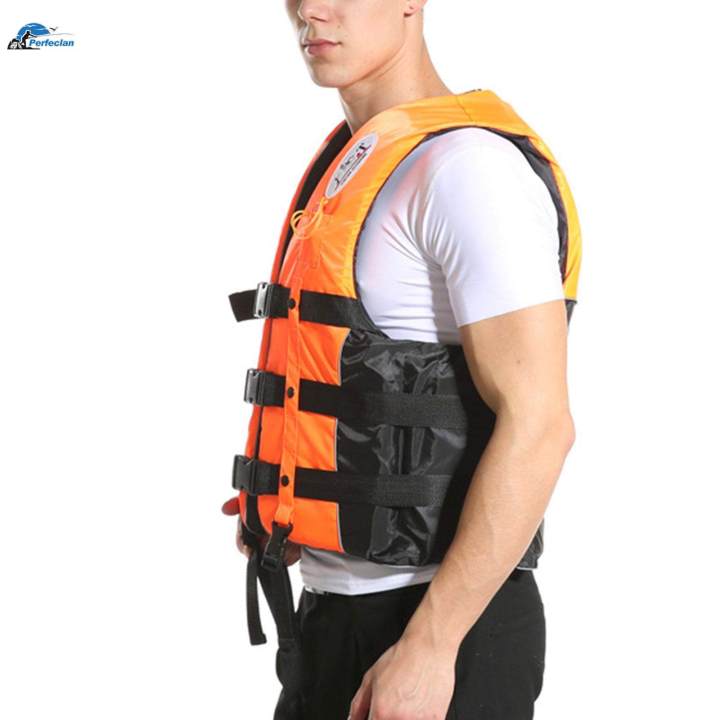 Swimming%20Vest%20Survival%20Suit%20High%20Buoyancy%20360%C2%B0%20Reflective%20for%20Boating%20XL%20Orange%20-%20Image%206