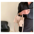 Trendy Designer Messenger Bags High-end Felt Handbags Zipper Messenger Bags Designer Felt Handbags Solid Color Handbags. 