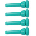 4Pcs Milking Machine Lining Green Silicone Milk Liner for Cattle Cow Livestock Tools. 