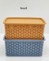 Multipurpose Solitaire Storage Basket with Lid 3 Sizes. 