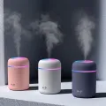 【BestGO】Portable 300ml Humidifier USB Ultrasonic Dazzle Cup Aroma Diffuser Cool Mist Maker Air Humidifier Purifier with LED colorful Light. 