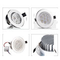 Dimmable LED Ceiling Light Recessed Downlight Spotlight Round 7/12W. 