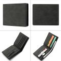 Wallet For Men Slim 6 Credit Card Holder Slots Small Thin Men's Wallet Bifold Minimalist Front Pocket Large Capacity. 