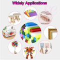 Multi Coloured Hot Melt Glue Gun Sticks 10Pcs. 