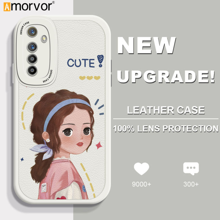 AMORVOR for Realme X2 XT OPPO K5 Back Cover Beautiful Girl