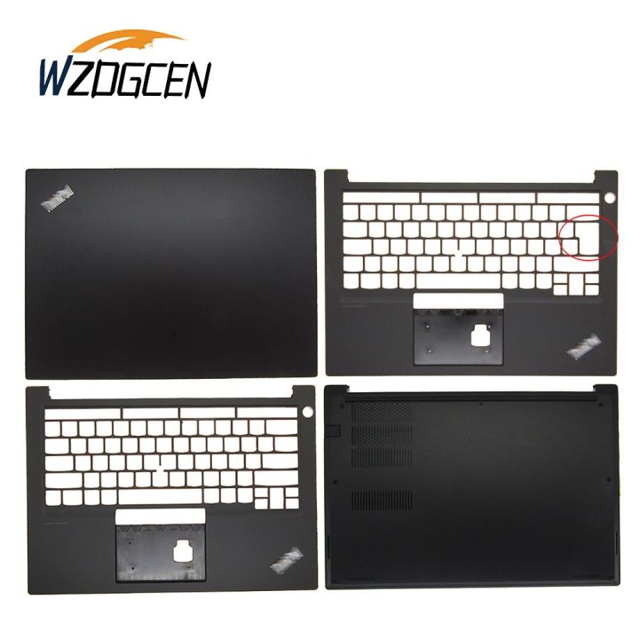 New For Lenovo Thinkpad E14 Gen 1 R14 S3 LCD Back Lid Top Cover Bezel Palmrest Keyboard Bezel Upper Bottom case Housing