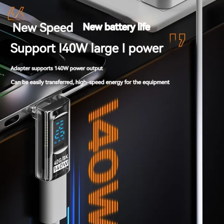 140W%20Digital%20Display%20USB%20Type%20C%20Fast%20Charging%20Adapter%2040%20Gbps%20OTG%20Data%20Transfer%20Adaptador%20for%20Samsung%20Xiaomi%20Phone%20Laptop%20Tablet%20-%20Image%205