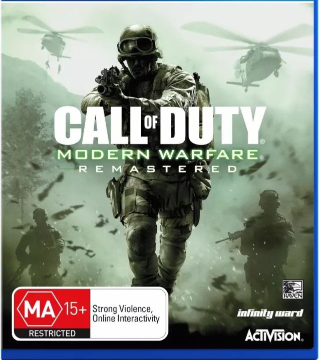 Call of Duty: Modern Warfare Remastered PC Games CD/DVD