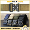 Adjustable Belt Tactical Heavy Duty Belt with Metal Buckle Army Tali Pinggang Lelaki Askar. 