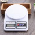 SF-400 10kg/1g Electronic Digital LCD Display Household Weighing Kitchen Scale High Precision Home Weight Scale 1g to 10 Kg Food Cake Sweets Rice Tomato Potato Garlic Grocery Items Gold Diamond Jewellery Courier Package And Etc. 