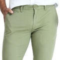 Moose Men's Slim Fit Chino Pant - Moss Stone. 