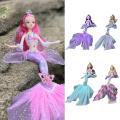Mermaid Doll Toy Princess Classic Little Mermaid Fashion Doll Exquisite Collection Little Mermaid Doll Soft And Beautiful For Christmas And Birthday Gifts generous. 