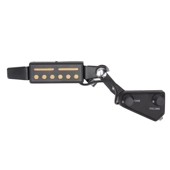 Acoustic%20Guitar%20Soundhole%20Pickup,%20Professional%20Volume%20Control%20Guitar%20Soundhole%20Pickup%20Black%20Tone%20Control%20for%20Replacement%20-%20Image%204