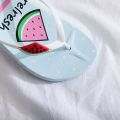 Flip Flops Women's Summer Fashion ins Women's Korean-Style Non-Slip Flat-Heeled Beach Shoes, Soft-Soled Sandals. 