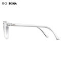 OQ BOGA 3 Colors Unisex Metal Full Rim Fashion Glasses Man Woman Eye Protection Outdoor Decorate Oval Frame Eyewear. 
