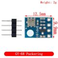GY-68 GY-63 BMP180 BMP280 GY68 Digital Barometric Pressure Sensor Board Module compatible with BMP085 MS5611 For Arduino. 