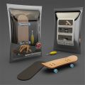 Adult Mini Handskateboard Professional Wooden Finger Skateboard Skate Board Kit Fidget Toy Desktop Sport Game Fingerboard Gift. 
