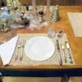 Dining Table Mats 12x18 inches Set of 6 Washable Placemats Indoor/Outdoor Vinyl Place Mats for Dining Table Durable PVC Weave Table Mats. 
