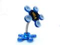 Next Level VIP Mobile Stand Mobile Holder 360°Rotatable Cell Phone Metal Mini Flower Shape. 