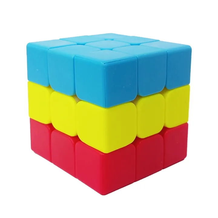 Fanxin%203x3x3%20Sandwich%20Stickerless%20Rubik's%20Cube%20Professional%203x3%20Speed%20Puzzle%20-%20Sticker%20Less%20Fanxin%20Smooth%20Speed%20Magic%20Rubik%20Cube%20-%20Image%205