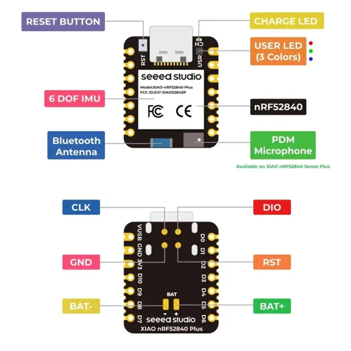 NRF52840 Plus XIAO NRF52840 Plus NRF52840 Plus Development Board ...