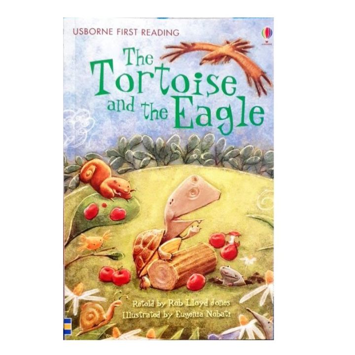 Usborne First Reading Level 2 Tortoise & the Eagle  - 9780746097434