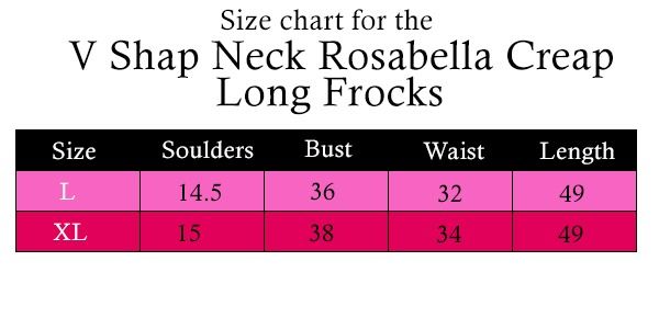 New%20Stylish%20Long%20Sleeves%20V%20Neck%20Rosa%20Bella%20Polka%20Printed%20Long%20Frocks%20for%20Women%20-%20Image%203
