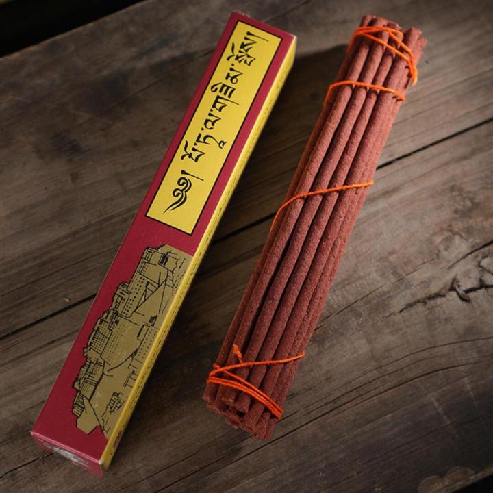 Natural Potala Tibetan Incense 6/10 Inch Handmade Incense Home Interior Fragrance Tibet Traditional Aromatherapy