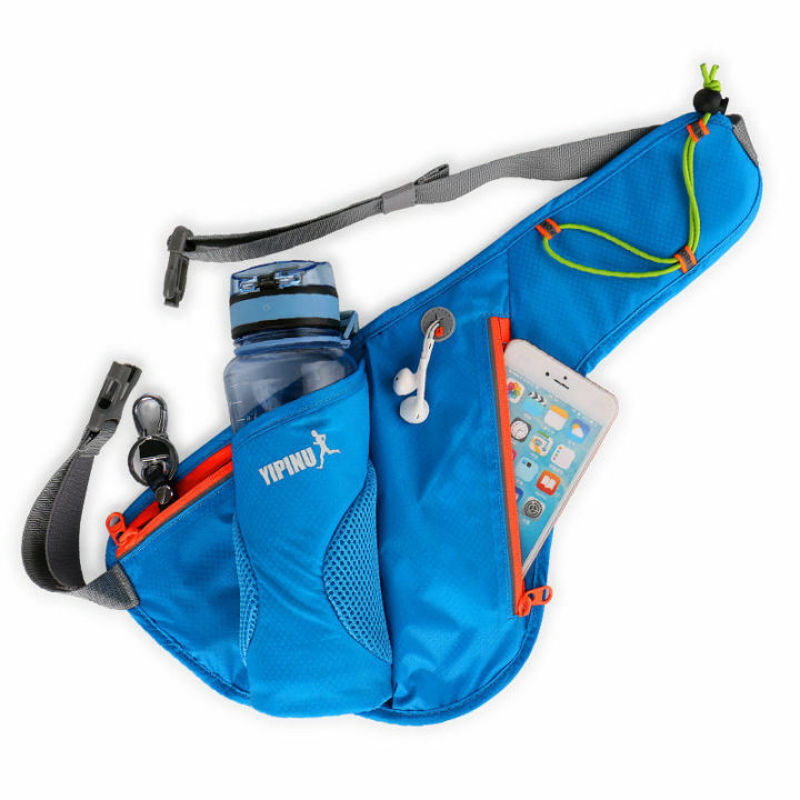 New%204%20Colors%20Women%20Men%20Running%20Belt%20Bags%20Jogging%20Cycling%20Waist%20Pack%20Sports%20Runner%20Bag%20Water%20Bottle%20Holder%20Deep%20Blue%20-%20Image%206