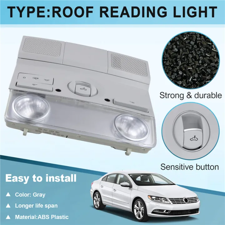35D947105A Roof Reading Light Ceiling Light Skylight Switch Interior ...