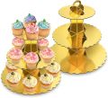 3 Tier Cardboard Cup Cake Stand. 
