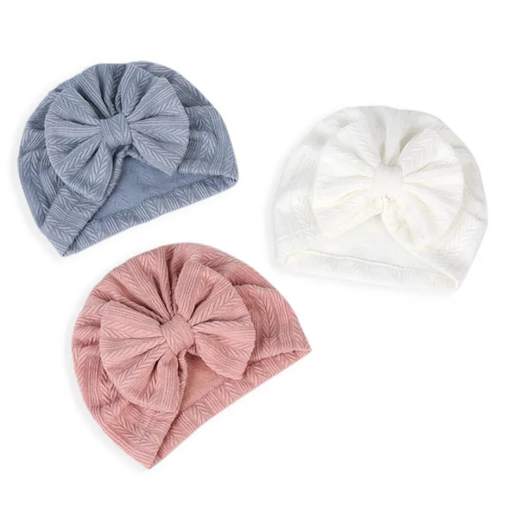 I%20Love%20Dad%202023%20New%20Baby%20Hat%20Cute%20Bows%20Baby%20Girl%20Turban%20Hats%20Solid%20Color%20Soft%20Cotton%20Elastic%20Bowknot%20Newborn%20Toddler%20Girl%20Bonnet%20Beanies%20-%20Image%204