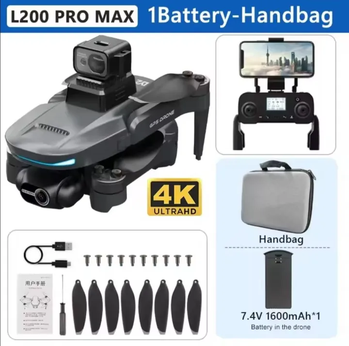 L200%20PRO%20MAX%20Drone%20GPS%20Brushless%20Motor%204K%20HD%20Profesional%20FPV%20Quadcopter%202-Axis%20Gimbal%20360%C2%B0%20Obstacle%20Avoidance%20RC%20Drone%20L200%20PRO%20-%20Image%2010