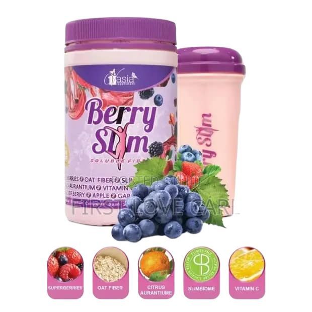 400g Natural Berry Slim WHITENING  Nbsw COLLAGEN DRINKING Powder Fiber Vasia Weight Management Supplement Malaysia