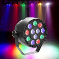 Flat 12 Led Par Stage Light Rgbw 36W Disco Party Lights Laser Dmx Luz Dj Effect Controller Dj Equipment Projector Luces Discotec. 