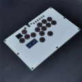 FORIDE Arcade Fighting LED Hot-Swap for Leverless Controller Xinput/Dinput Mini Buttons Console for PC/NS///Steam. 