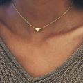 Simple Heart Necklace Pendant Women Jewelry New 2025. 