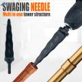 5 In 1 Swaging Tool Copper Tube Expander Manual Copper Pipe Swage Too Expander Drill Bit Copper. 
