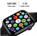 i8 Pro Max Touch Screen Bluetooth Smartwatch with Activity Tracker Compatible with All 3G/4G/5G Android & iOS Smartphones - Black. 
