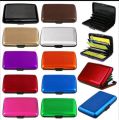 Men's Aluminium Credit Card Wallet  , Blocking Slim Hard Card Case  Business ID Credit Card Card Holder Case for Men and Women  Bags and Travel Men Bags Wallets & Accessories Card Holders. 