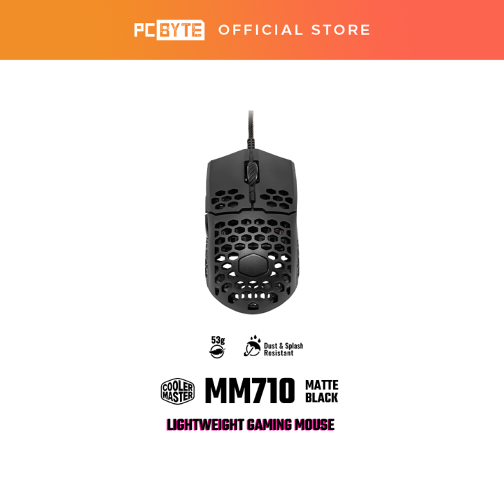 LeiyanLuxury%20Cooler%20Master%20MasterMouse%20MM710%20Lightweight%20Gaming%20Mouse%20-%20(Matte%20Black%20/%20Glossy%20White)%20-%20Image%202