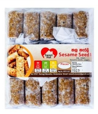 Sesame Rolls Pack / Thala Karali Packet - Sri Lankan Made (50pcs ...