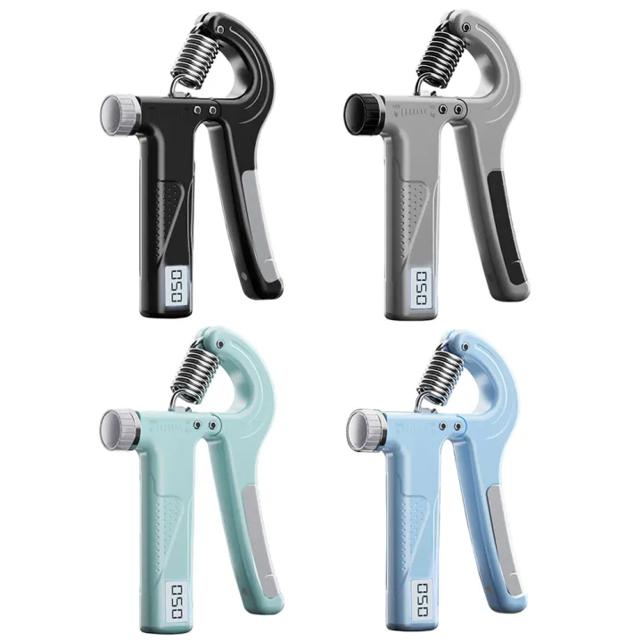 Libi2025%20100KG%20Hand%20Grip%20Strengthener%20Adjustable%20Resistance%20with%20Counter%20Hand%20Gripper%20Trainer%20TPR%20Handle%20Type-C%20Charging%20for%20Home/Gym%20-%20Image%203