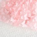 Set Dress Baby Girl Newborn 0-18 Months Birthday Baju Gaun Budak Perempuan Summer Cute Cotton Pink Butterfly Sleeve Tulle Fashion Kids Princess Dresses Kanak Kanak Perempuan. 